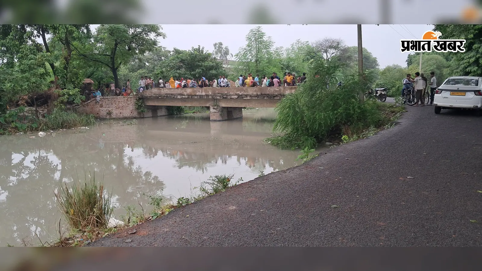 सारण के तरैया में गंडक नहर में 15 वर्षीय किशोरी के डूबने की आशंका, गोताखोरों ने की तलाश
