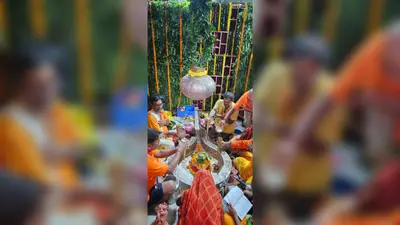 सीतामढ़ी के बाबा हलेश्वरनाथ मंदिर में महा रुद्राभिषेक, भक्तिमय माहौल में हुई पूजा-अर्चना