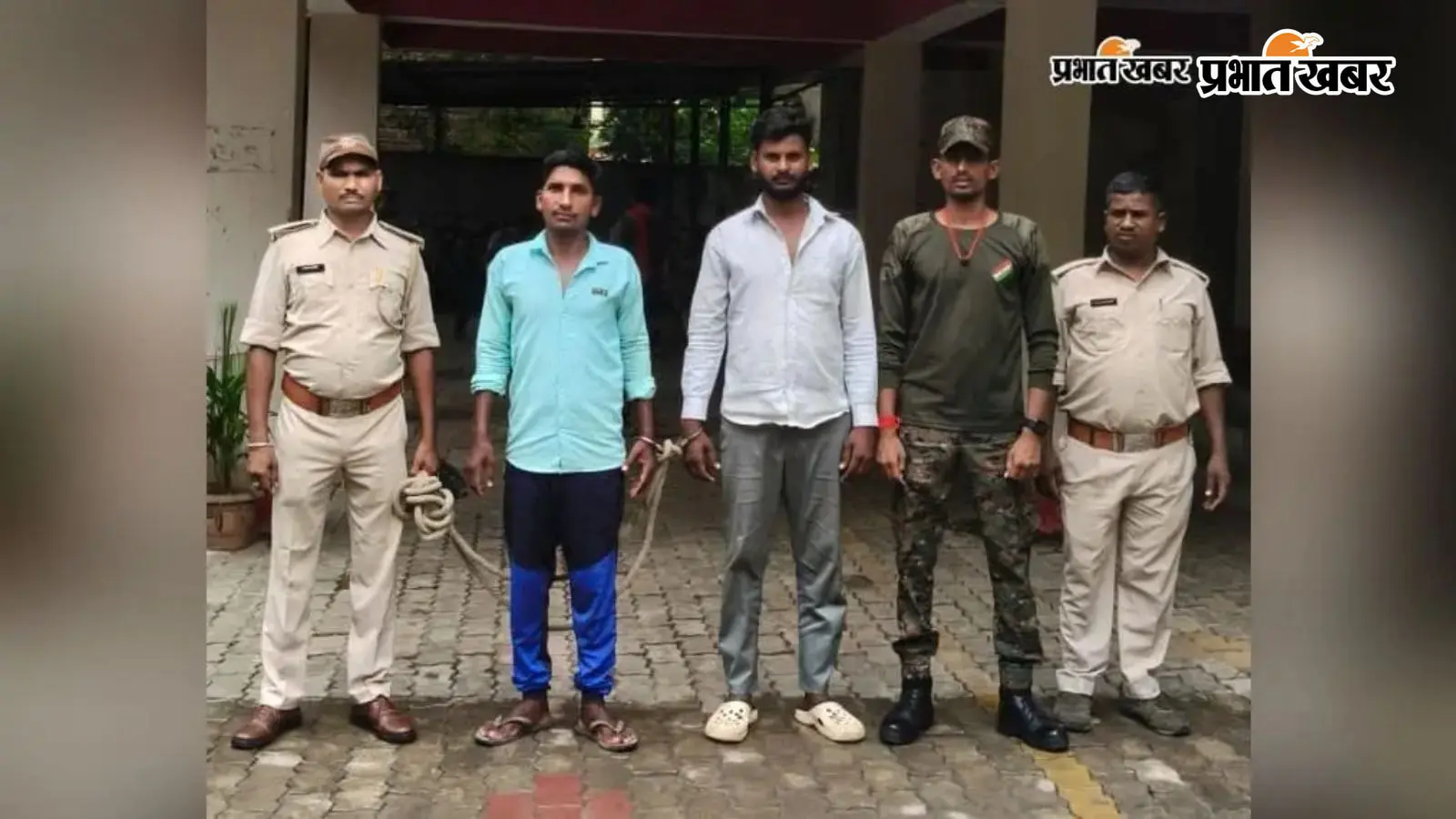 रजौली में चोरी की बाइक के साथ युवक गिरफ्तार, मारपीट मामले का फरार नामजद भी धराया