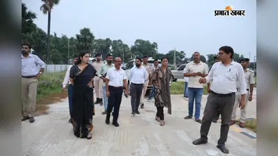 अरवल: रामपुर वैना में नवनिर्मित ऑटोमेटेड ड्राइविंग टेस्टिंग ट्रैक का DM अमृषा बैंस ने किया निरीक्षण, गुणवत्तापूर्ण कार्य के दिए निर्देश