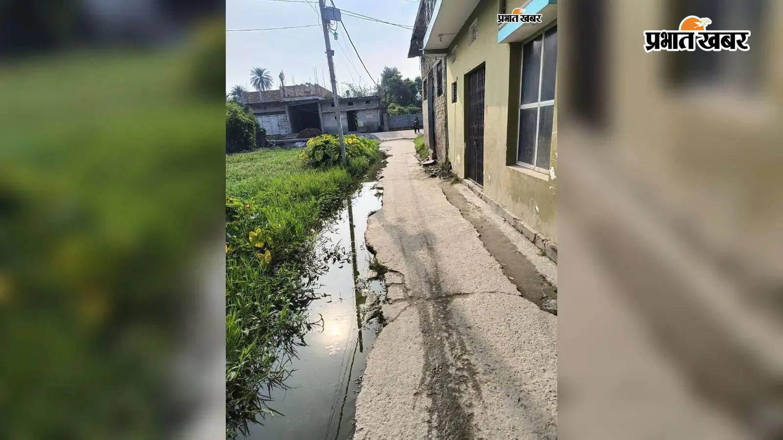 बेगूसराय के वार्ड 22 में जर्जर सड़क और जलजमाव से लोग परेशान, स्थायी समाधान की मांग