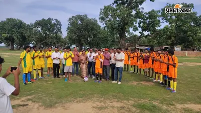 ग्रामीण मैदान में फुटबॉल का जुनून, रोमांचक मुकाबले में बेला की शानदार जीत