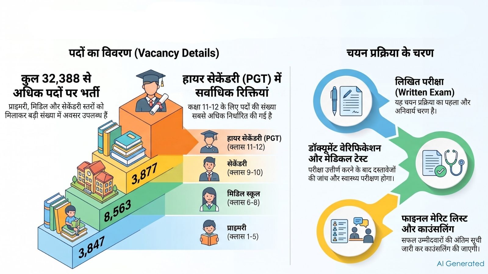 BPSC TRE 4 वैकेंसी डिटेल्स