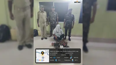 ढाबे में चल रहा था शराब का धंधा! 41 बोतल विदेशी शराब, 27 बीयर जब्त