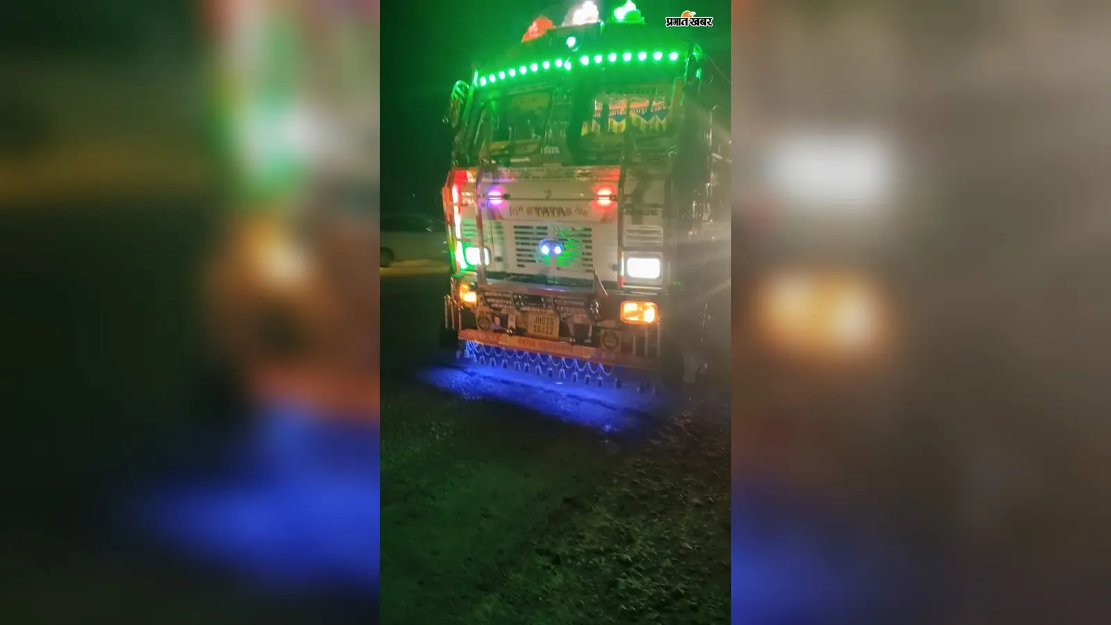 बिना चालान गिट्टी लदा ट्रक जब्त, मुंगेर में ‘पासिंग’ के खेल पर उठे सवाल