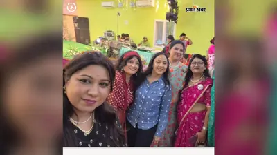 रिमझिम बारिश, हंसी-ठिठोली और सावन का रंग, विकास नगर वीमेंस ग्रुप की सखियों ने मनाया उत्सव