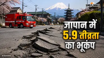 जापान में 5.9 तीव्रता का भूकंप, 23 लोग जख्मी, टोक्यो समेत पूर्वी इलाकों में महसूस हुए तेज झटके