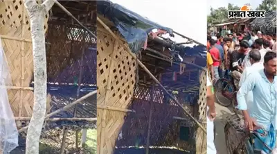 बंगाल : ISF कार्यालय जलकर राख, आराबुल इस्लाम पर हमले के बाद भांगड़ में तनाव