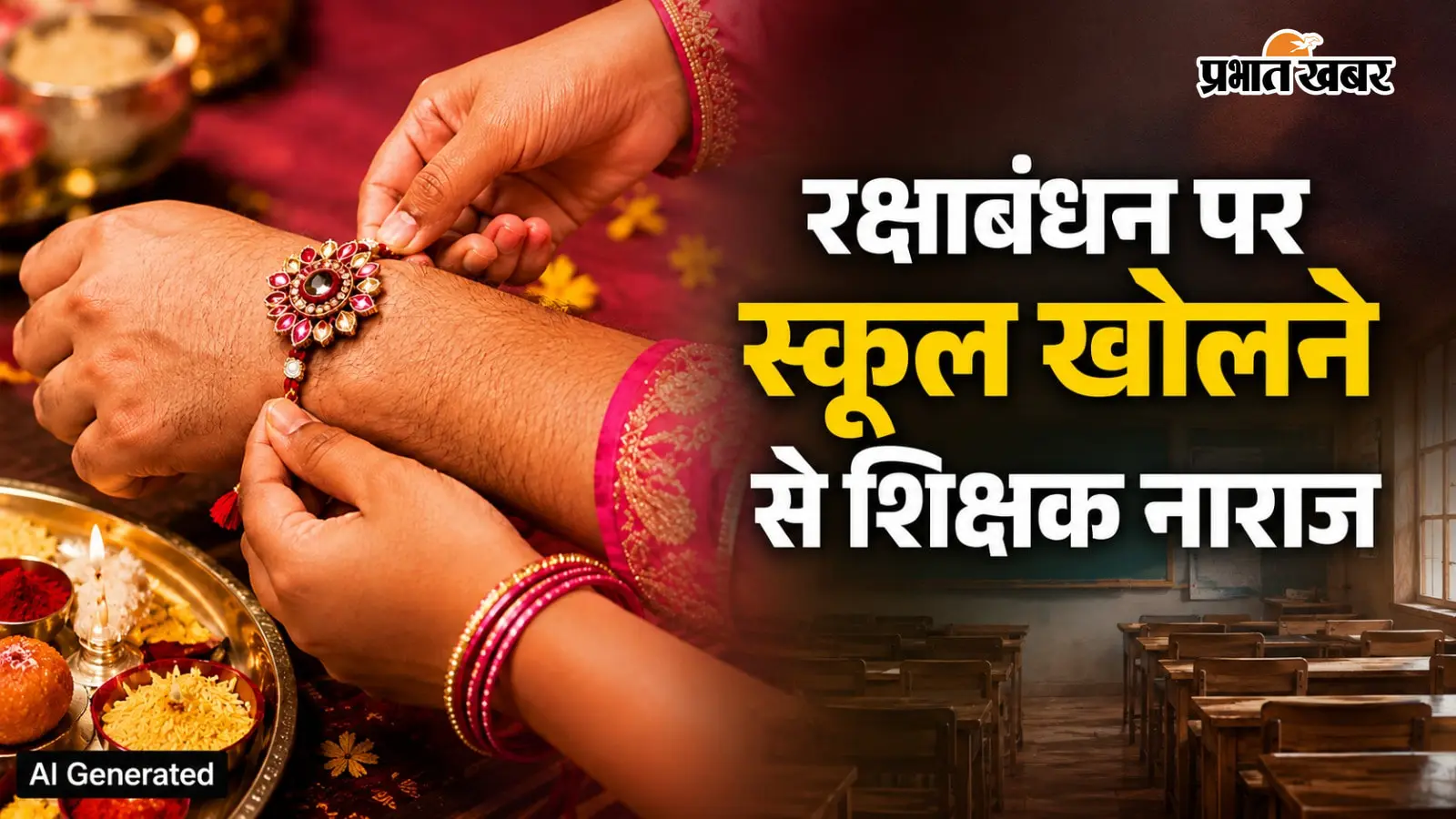 रक्षाबंधन पर स्कूल खोलने के आदेश से शिक्षक नाराज, झारोटेफ ने डीसी-डीईओ से की तारीख बदलने की मांग