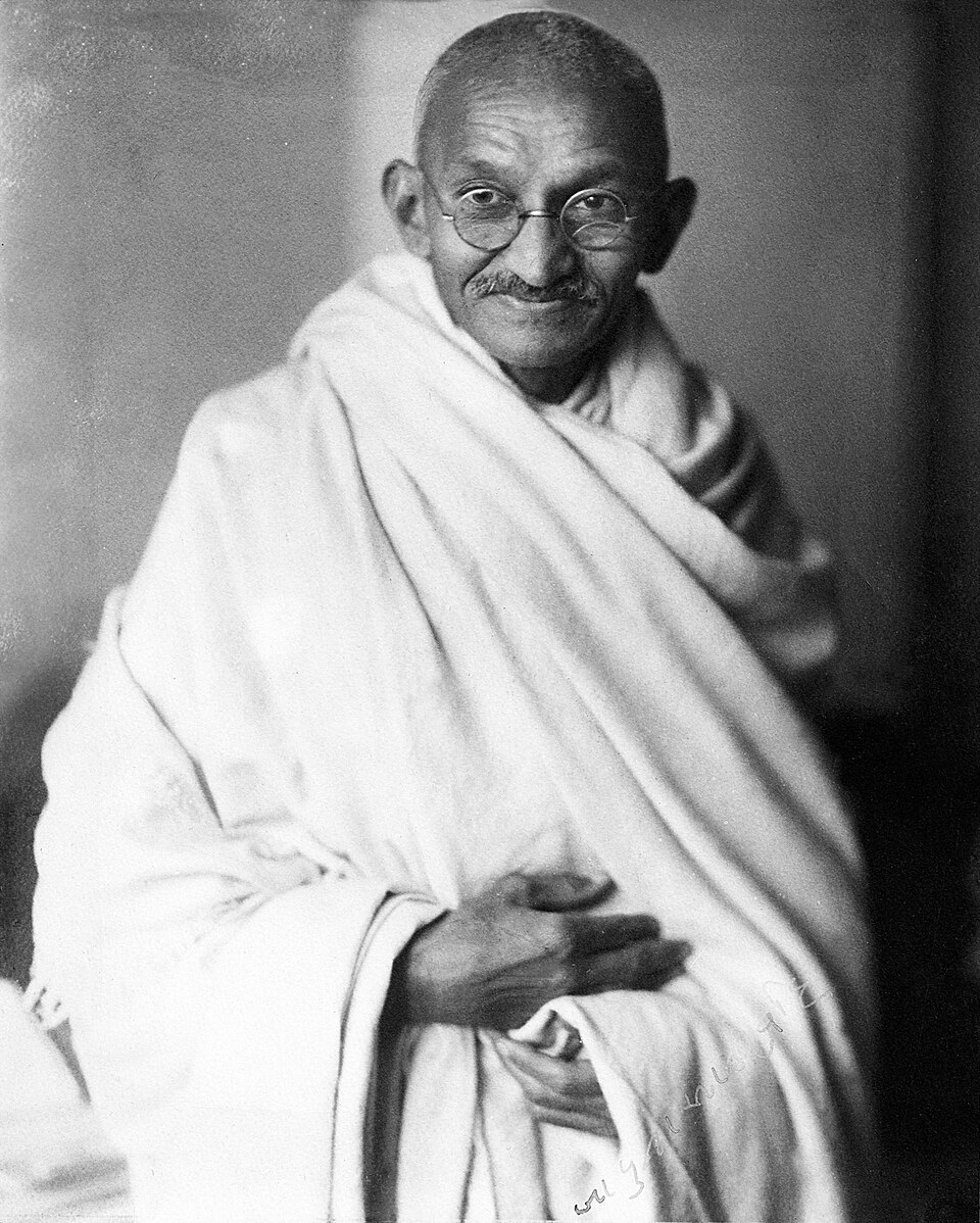महात्मा गांधी की फोटो (Image-Wikipedia)