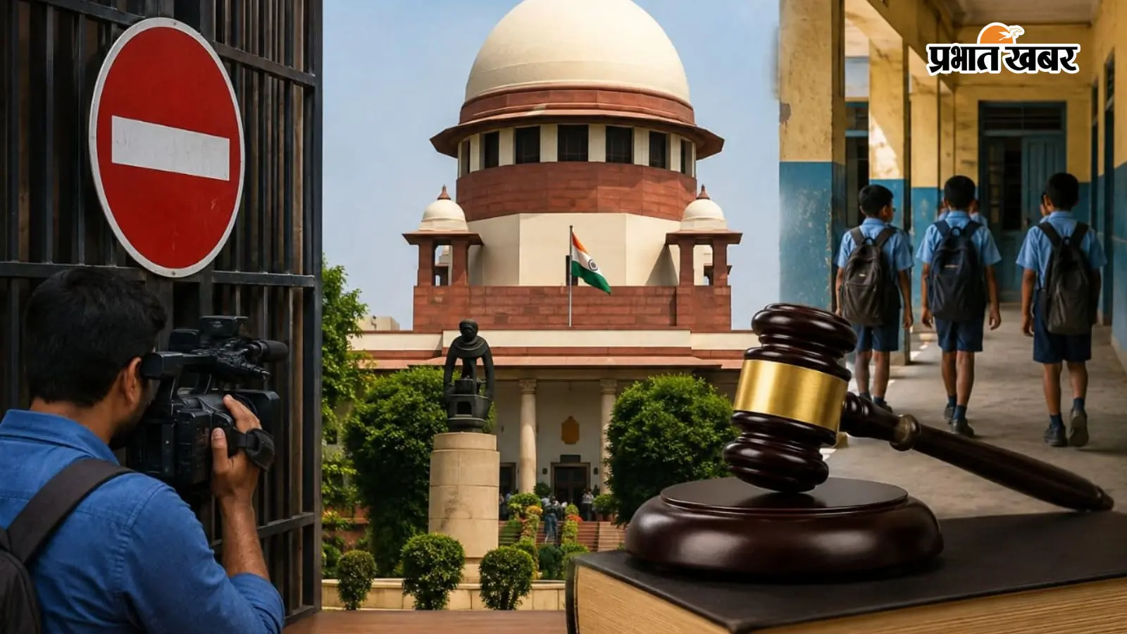 सरकारी स्कूलों में No Entry का आदेश सुप्रीम कोर्ट पहुंचा, यूपी-राजस्थान में पत्रकार-YouTubers की एंट्री पर रोक को चुनौती