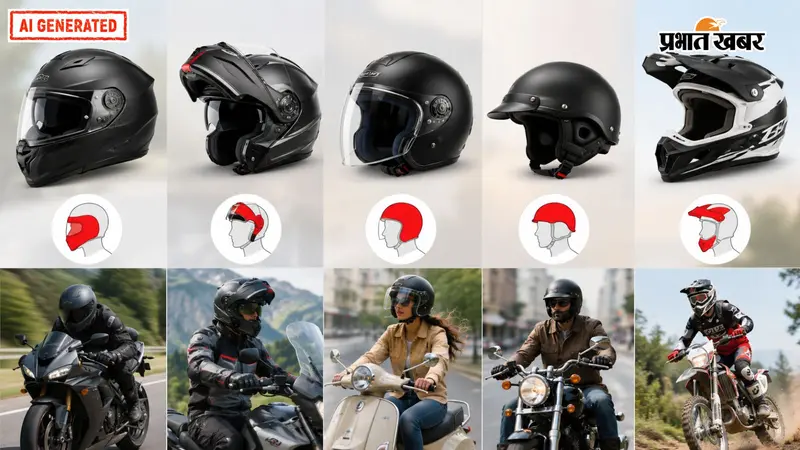 Best Helmet Types for Bikers: फुल-फेस से लेकर ओपन-फेस तक, जानें कौन सा हेलमेट है आपके लिए बेस्ट