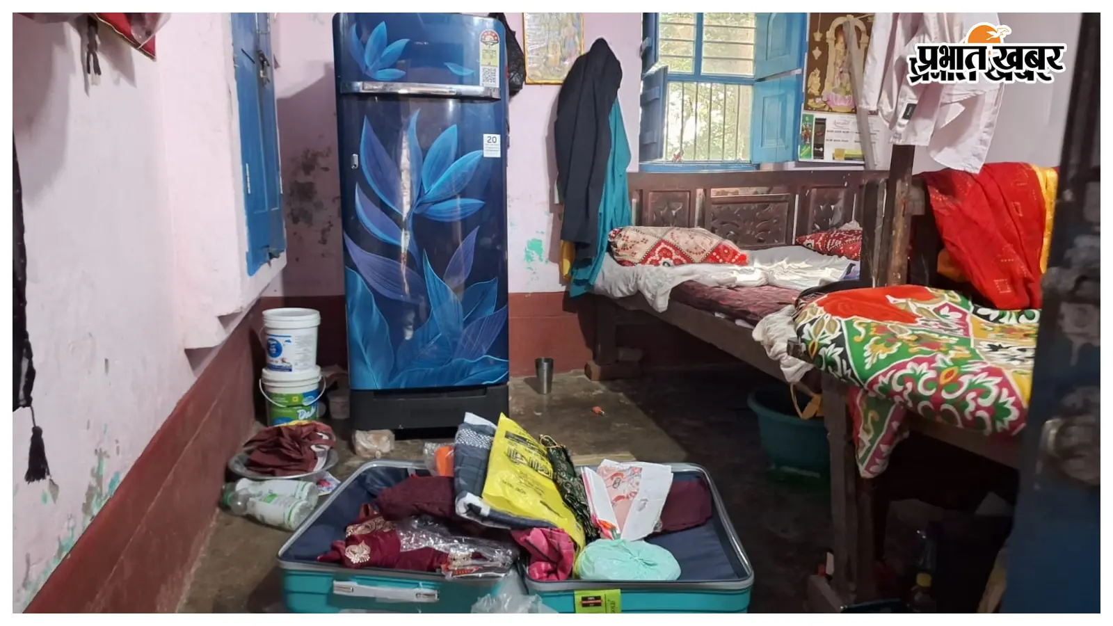 बेनीपट्टी में आधी रात बड़ी लूट, पिस्टल के बल पर महिला को बंधक बनाया, नाक से भी जेवर खींच ले गए