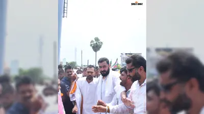 Muzaffarpur: स्वास्थ्य मंत्री निशांत कुमार का भव्य स्वागत, सादतपुर में जुटे हजारों JDU कार्यकर्ता
