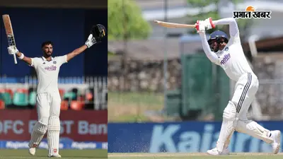 IND vs SL 2nd Test Day 1: पडिक्कल-गिल ने संभाली भारत की पारी, पंत हुए रिटायर्ड हर्ट, भारत 300/5