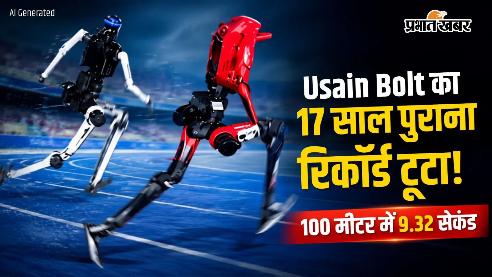 Usain Bolt का 17 साल पुराना रिकॉर्ड टूटा! 100 मीटर दौड़ में 9.32 सेकंड का नया कारनामा