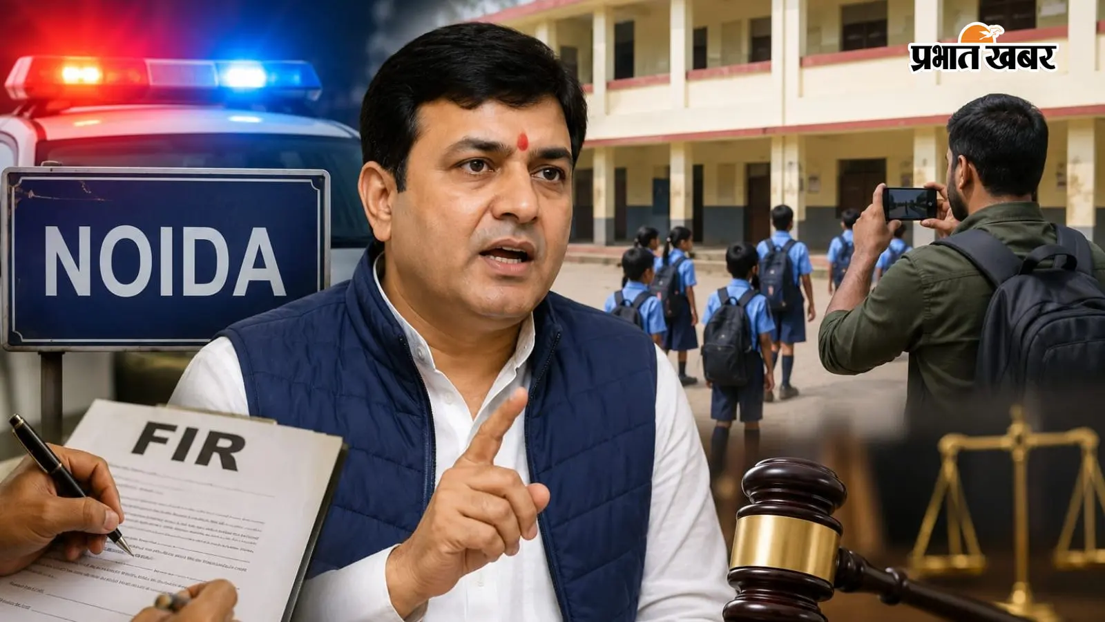 नोएडा में AAP नेता पंकज अवाना पर FIR, सरकारी स्कूल में बिना अनुमति घुसकर वीडियो बनाने का आरोप