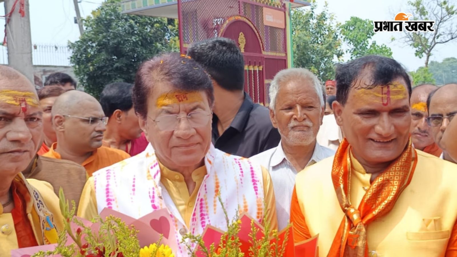 नवादा पहुंचे सांसद अरुण गोविल