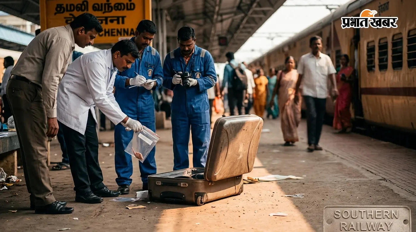 ट्रेन से बरामद सूटकेस में मिले मानव अंगों का राज! चेन्नई के घर की तलाशी में भी मिले सड़े-गले हिस्से, 2 संदिग्ध फरार
