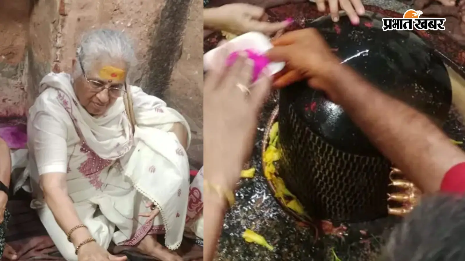 गया जी के बाबा कोटेश्वरनाथ धाम पहुंचीं पद्म भूषण से सम्मानित सुधा मूर्ति, भोलेनाथ का किया जलाभिषेक