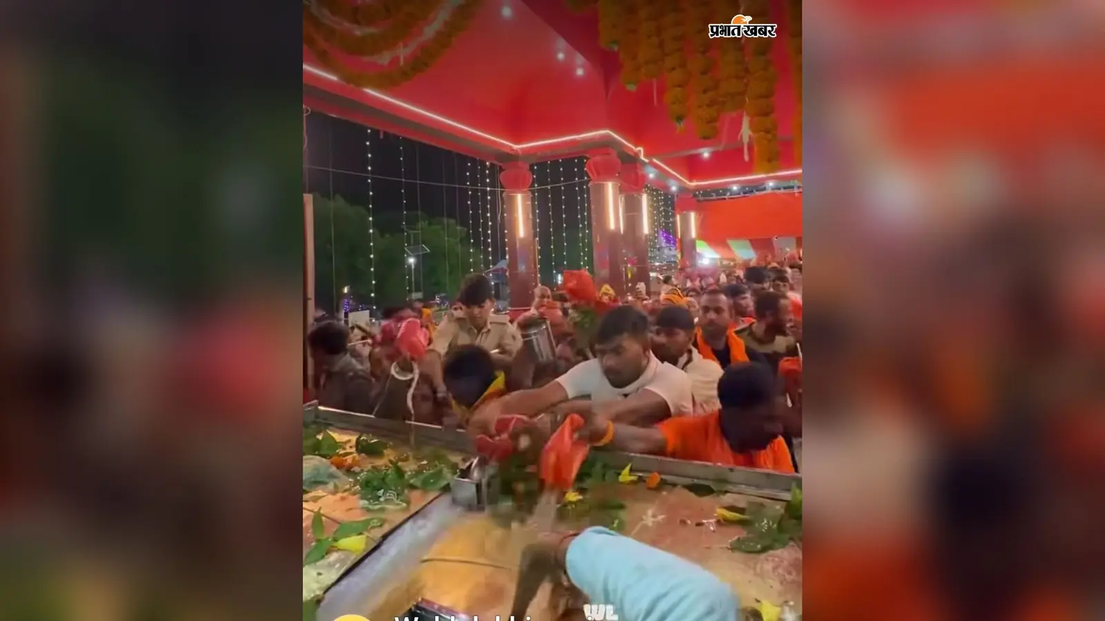 तीसरी सोमवारी की भगदड़ का खौफ, चौथी सोमवारी पर अशोक धाम में श्रद्धालुओं की भीड़ रही कम