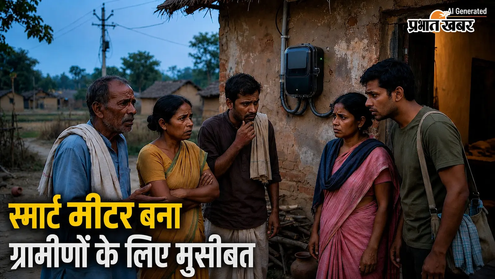 स्मार्ट मीटर बना ग्रामीणों के लिए मुसीबत, बड़गड़ में किसी का 11 तो किसी का 77 हजार रुपये आया बिल