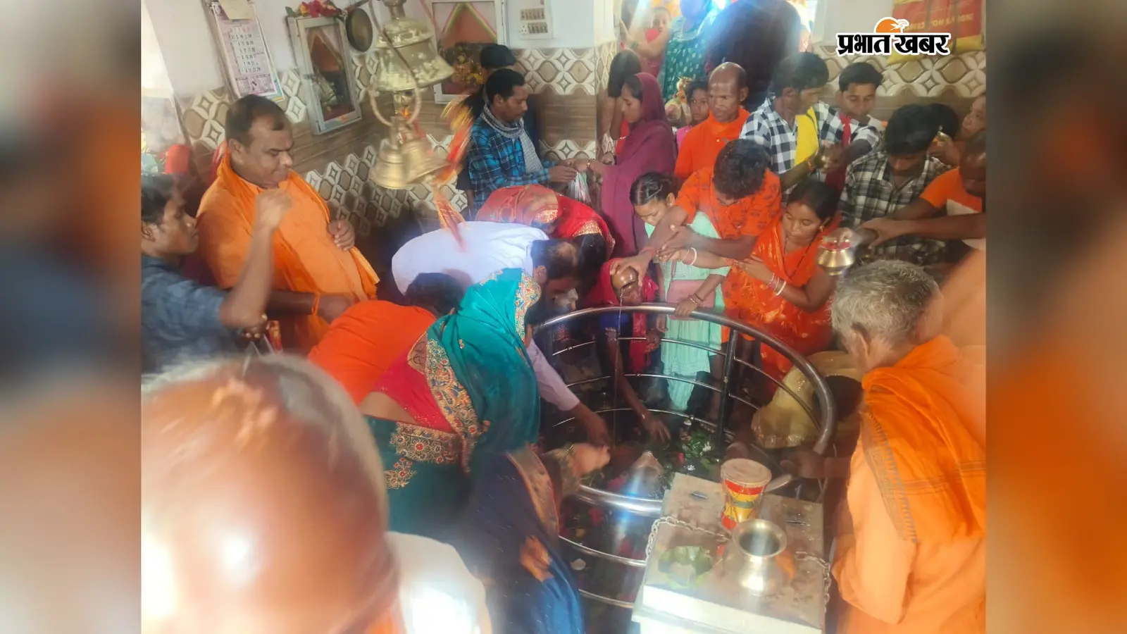 श्री करंगागुड़ी शिवधाम में गूंजे नागपुरी भजन, दिनभर झूमे श्रद्धालु