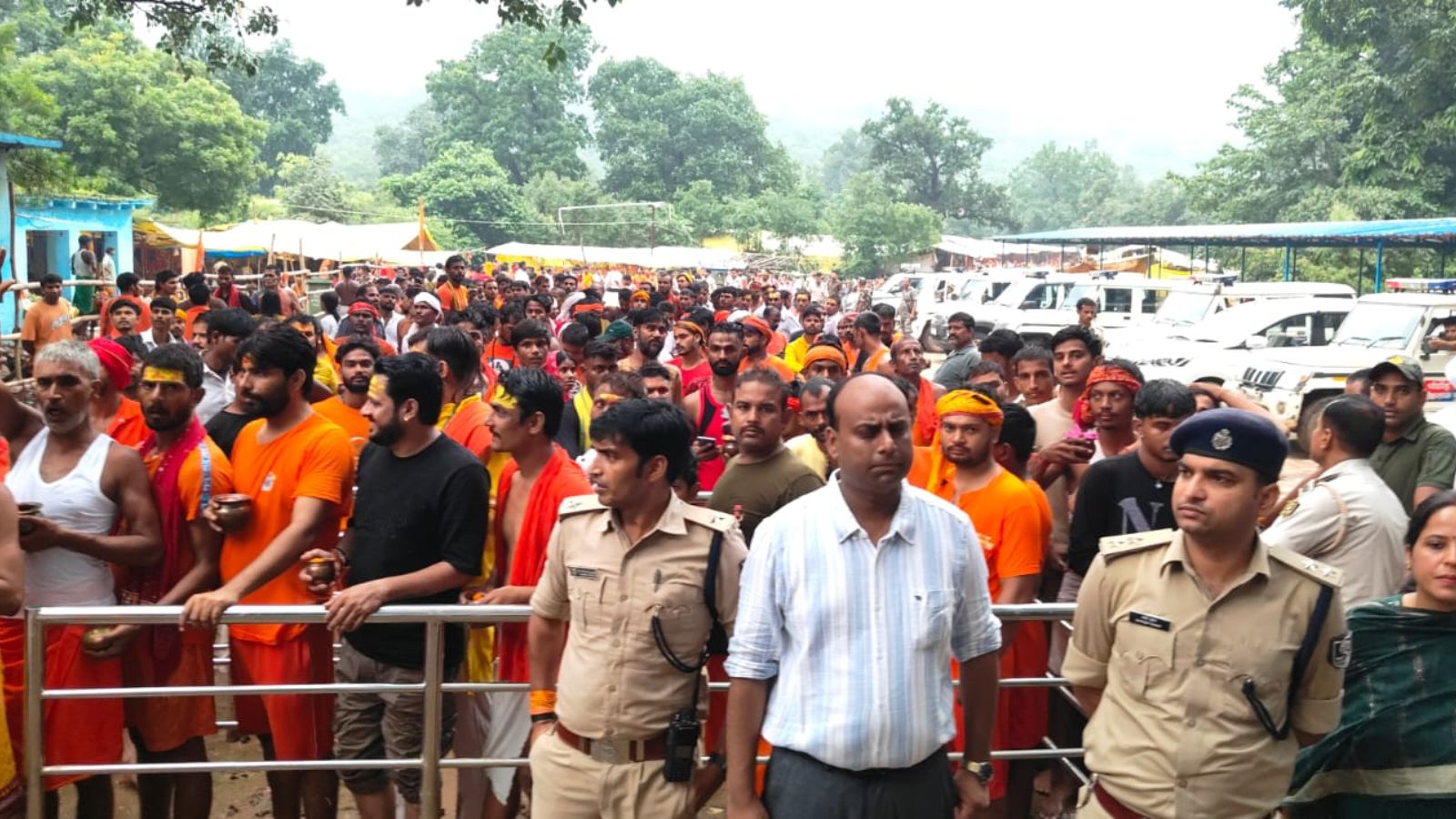 गुप्ता धाम में सुरक्षा व्यवस्था