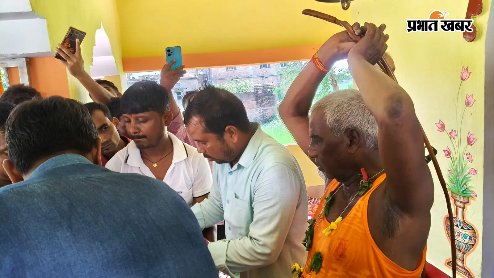 भगवानपुर के चक्रबृद्धि में गमाला पूजा संपन्न: सावन की अंतिम सोमवारी पर मां काली की विशेष आराधना, उमड़ी श्रद्धालुओं की भीड़