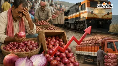 UP Onion Price: प्याज फिर रुलाएगा या सरकार की ‘कांदा एक्सप्रेस’ देगी राहत, जानें दाम बढ़ने की वजह और पूरा हिसाब