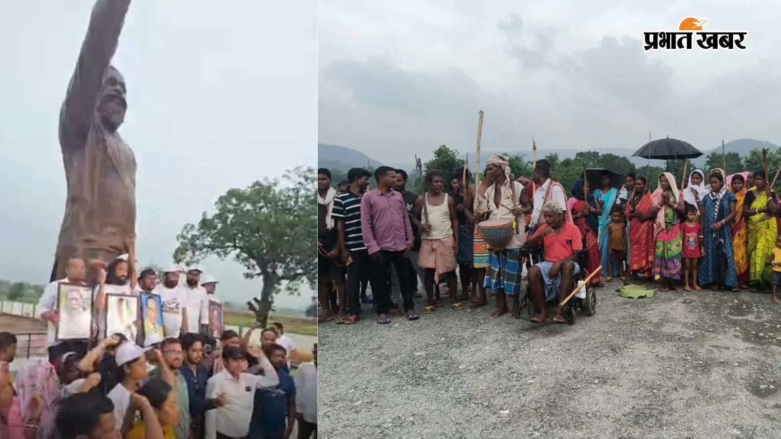 रामगढ़ के नेमरा में गरमाया माहौल, देवेंद्र महतो की भर्ती यात्रा पर भड़के ग्रामीण, बोले- मुख्यमंत्री का विरोध बर्दाश्त नहीं