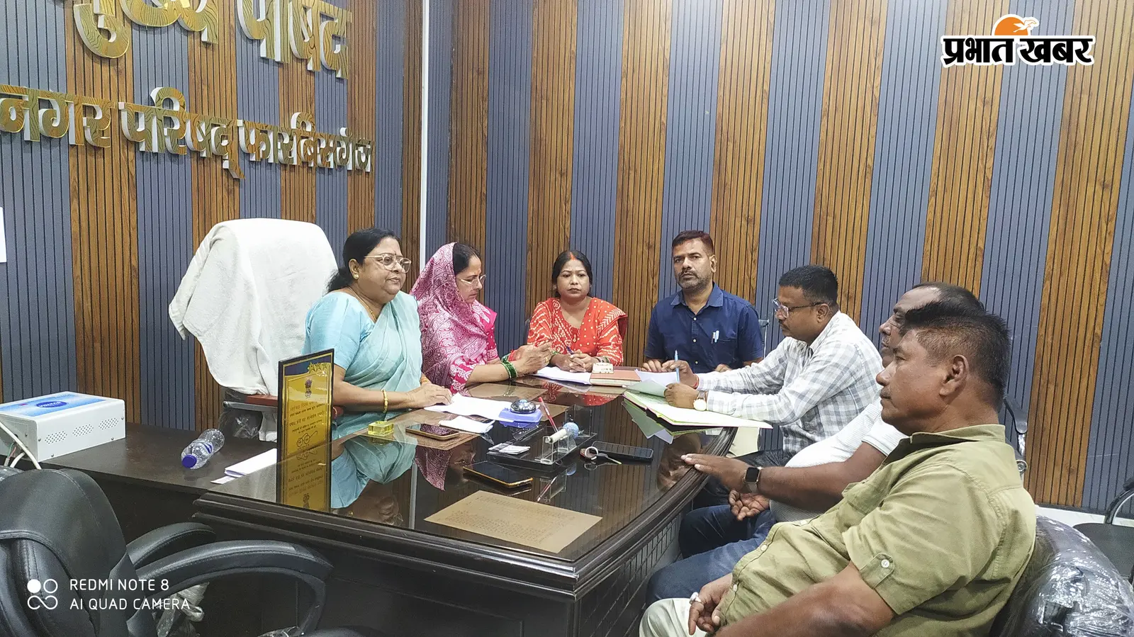 6 एजेंडों पर लगी मुहर, 30 मीटर तिरंगा, हाई मास्ट लाइट और नाला-सड़क निर्माण को मंजूरी