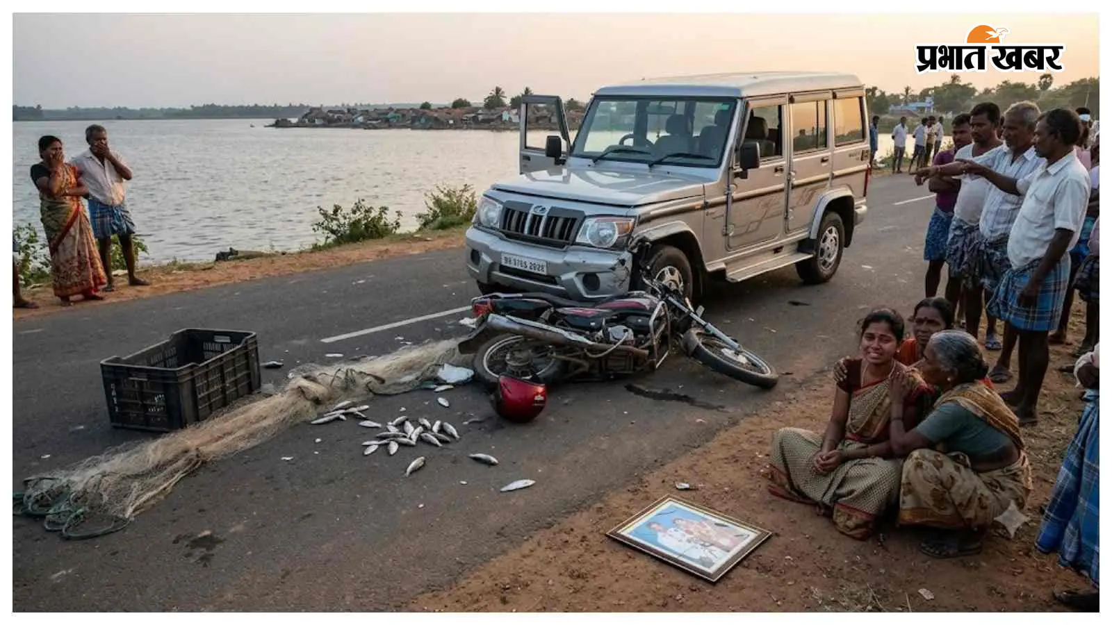 Bettiah News: मछली पकड़कर घर लौट रहे युवक की बाइक को बोलेरो ने मारी टक्कर, शादी के एक साल बाद परिवार में पसरा मातम