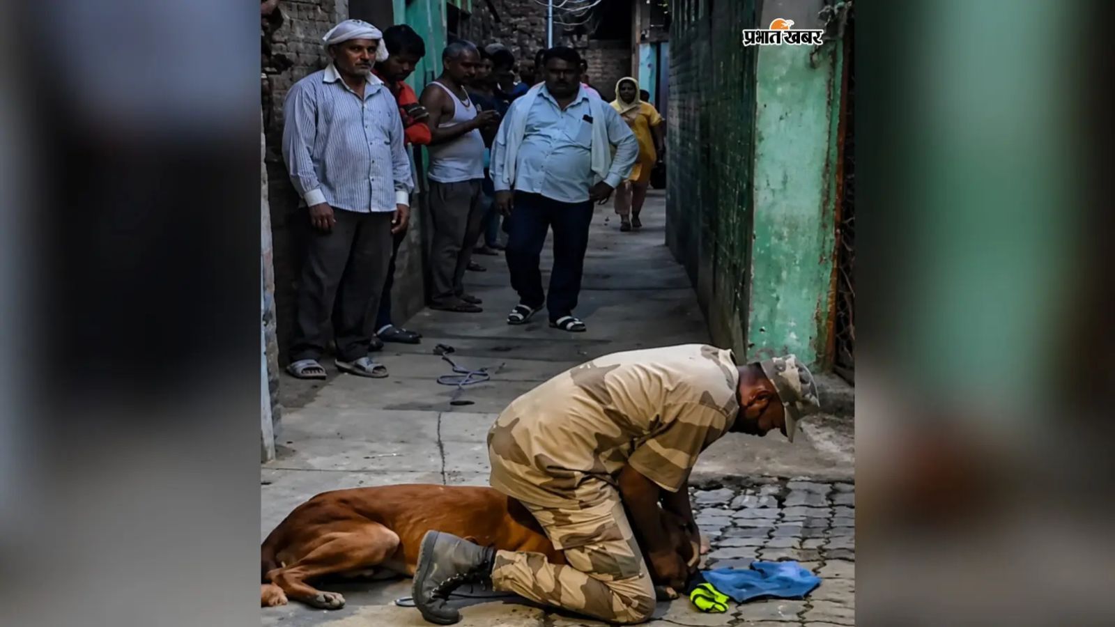 लापता बच्चे की तलाश में छान मारती पुलिस