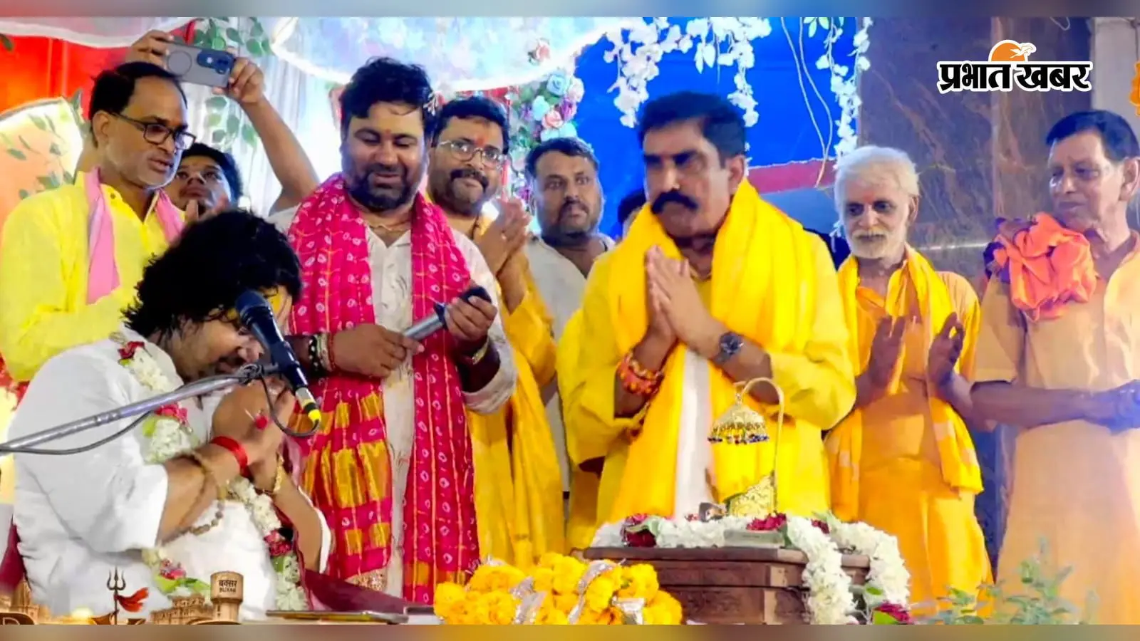 बक्सर में रामकथा का सातवां दिन: ‘राममय जीवन ही सभी समस्याओं का निदान’, केवट प्रसंग ने भावविभोर किए श्रद्धालु