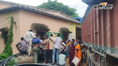रजौली में चार-पांच दिनों से खाद वितरण ठप, घंटों कतार में लगकर खाली हाथ लौट रहे किसान