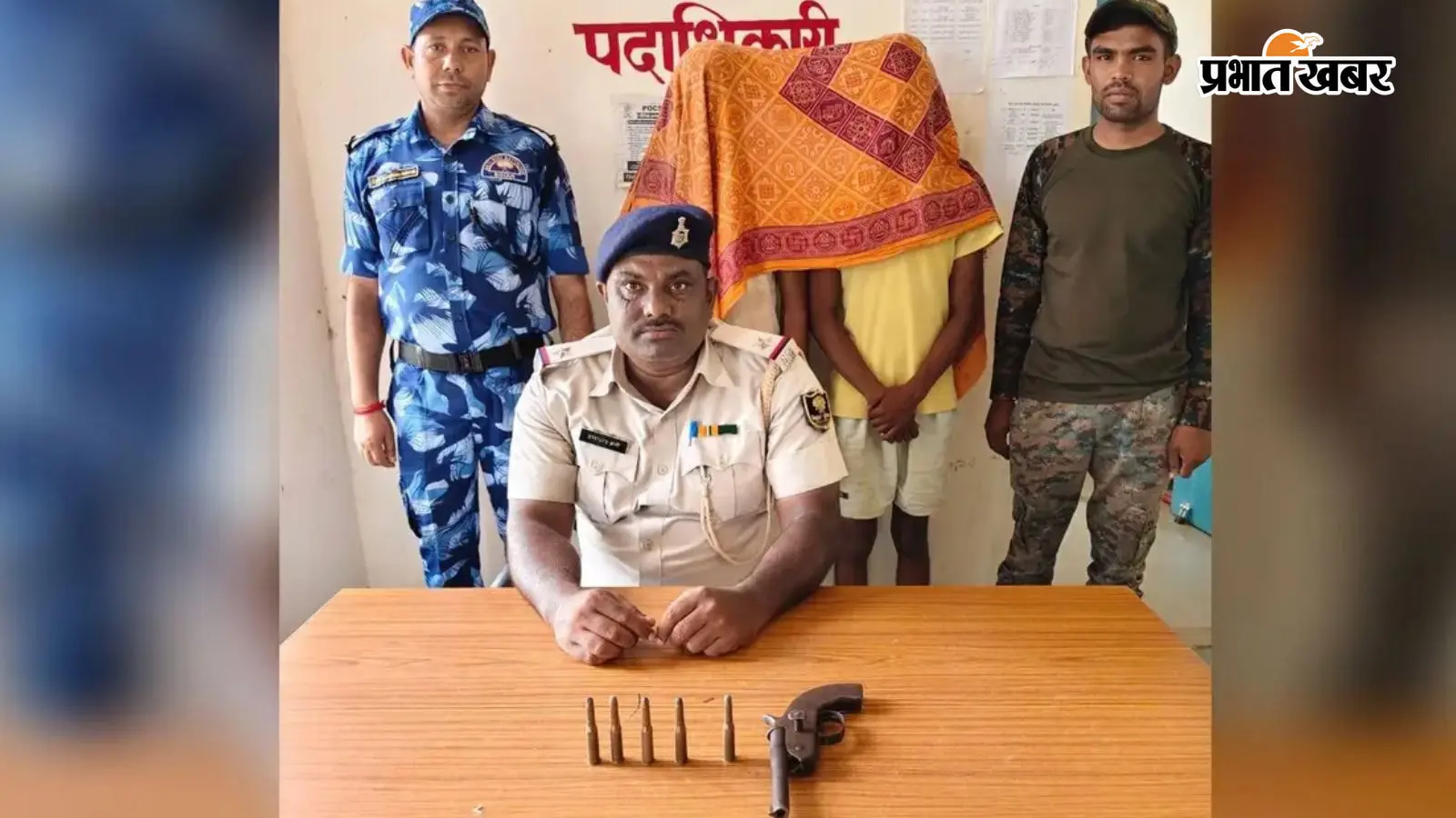 मंझौली गोलीबारी कांड का पुलिस ने किया उद्भेदन, दो गिरफ्तार और एक किशोर निरुद्ध