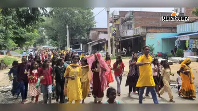 सावन की अंतिम सोमवारी पर उमड़ा आस्था का सैलाब, बांकी नदी से जल लेकर निकली कलश यात्रा