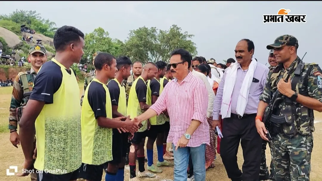 लोहानजारा फुटबॉल टूर्नामेंट में चांपी ने जीता खिताब, पोढ़ा को 2-0 से हराया