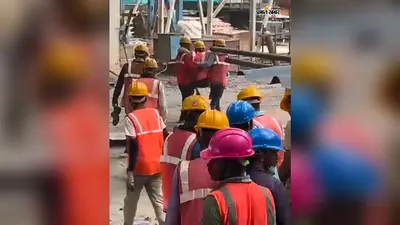 PVUNL पावर प्लांट में काम के दौरान हादसा, मजदूर का पैर टूटा; रामगढ़ किया गया रेफर