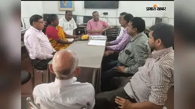 सरस्वती शिशु विद्या मंदिर बड़की चांपी में प्रबंधकारिणी समिति की बैठक, विद्यालय के विकास पर चर्चा
