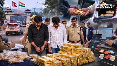 नेपाल से यूपी तक मिला सोने का गुप्त रास्ता, 10 किलो सोने ने खोली तस्करी की परतें, कन्नौज पहुंचा 100 किलो सोना और सामने आया पूरा नेटवर्क