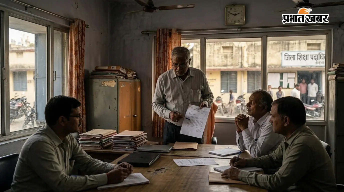 तीन दिन में दो जवाब,वरना रुकेगी वेतन! ई-गुरुजी एप पर लापरवाही,प्रधानाध्यापकों से शोकॉज