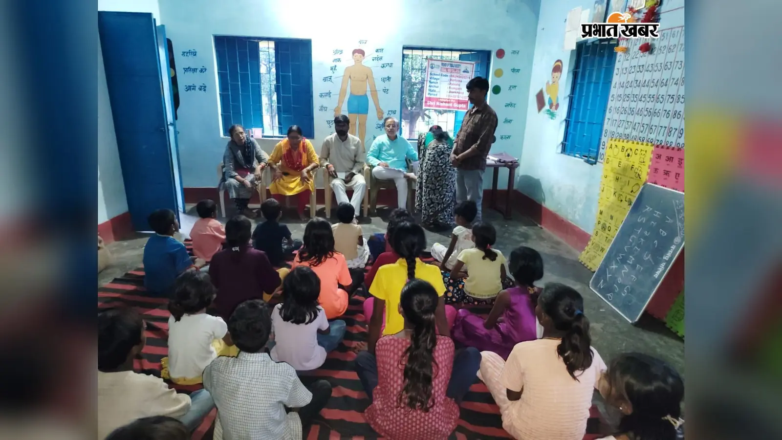 पतरातू : एकल अभियान रांची चैप्टर अध्यक्ष ने पतरातू संच के चार विद्यालयों का किया निरीक्षण