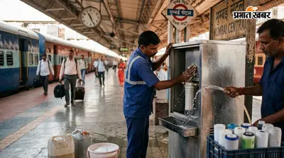 रेलवे स्टेशनों पर स्वच्छ पेयजल के लिए महाअभियान: पानी की टंकियों और वाटर कूलर की होगी गहन सफाई