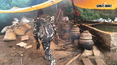 लातरसिका में शराब के अवैध धंधे पर बड़ी कार्रवाई , 8 भट्ठियां ध्वस्त... जानें क्या-क्या मिला