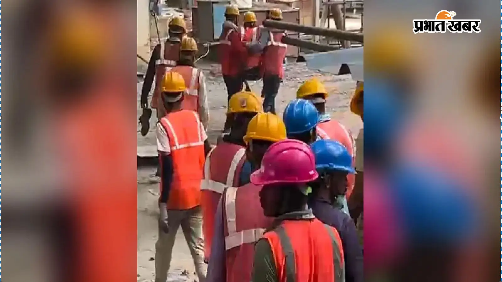 पतरातू में मिल-दो के पास काम के दौरान हादसा, टेक्सल कंपनी का मजदूर घायल