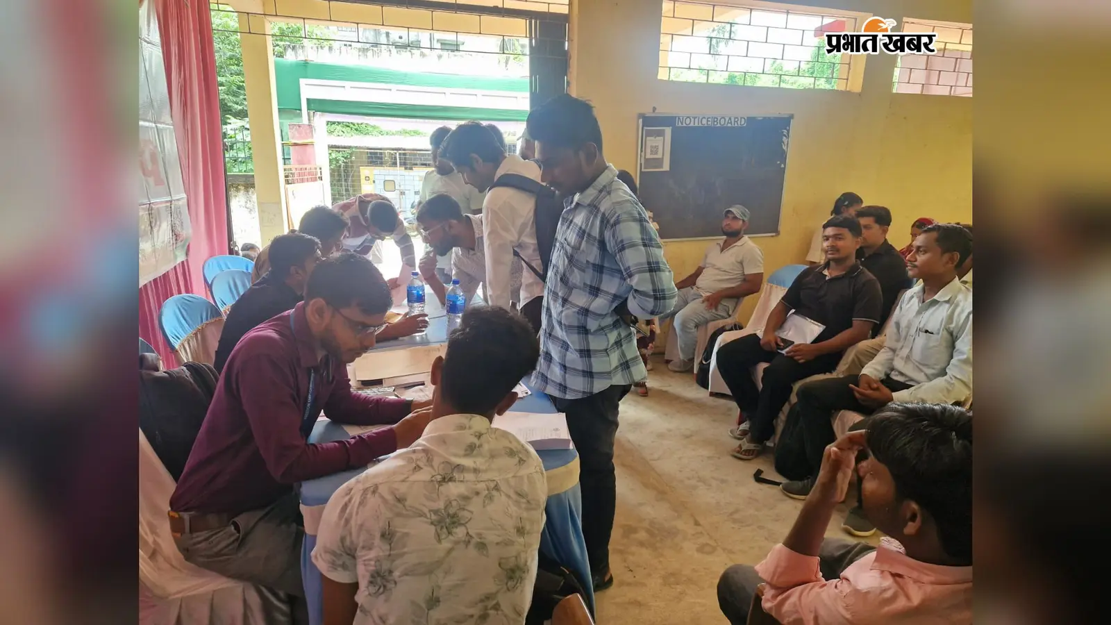 जिला नियोजनालय के भर्ती कैंप में 6 अभ्यर्थियों का चयन, 36 शॉर्टलिस्ट