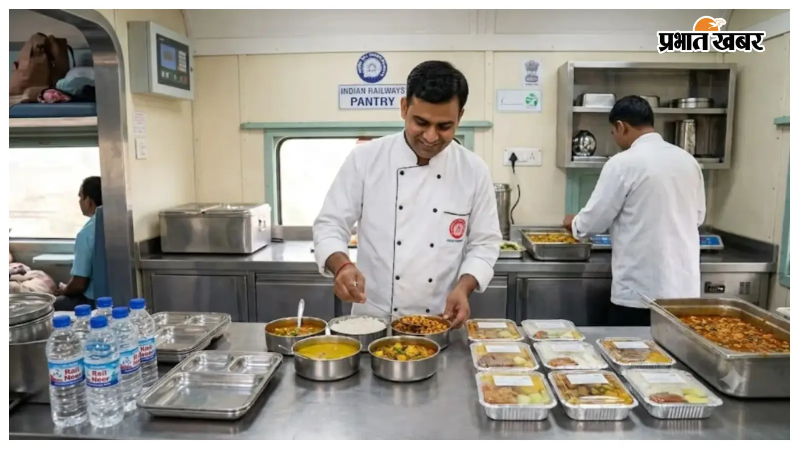 ट्रेनों में रोटी-पराठे की गुणवत्ता पर रेलवे सख्त, किचन में AI और कैमरे से होगी निगरानी