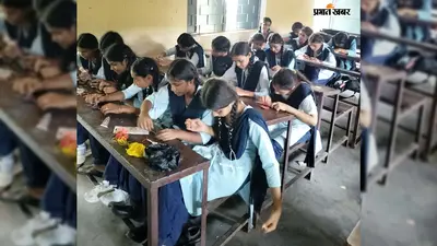 रोहतास: रंग-बिरंगी राखियों में दिखी छात्राओं की रचनात्मक प्रतिभा, रमा जैन बालिका विद्यालय में हुई प्रतियोगिता